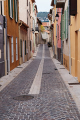 Narrow street  in France
