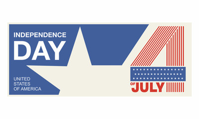 independence day USA original design greeting card