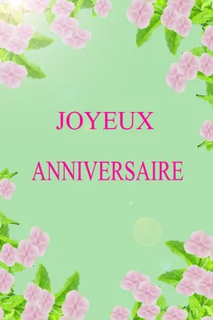 Joyeux Anniversaire Sur Carte Florale Fond Vert Stock Photo Adobe Stock Joyeux Anniversaire Sur Carte Florale Fond Vert Stock Photo Adobe Stock