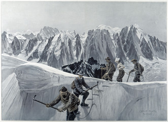 Summit - Aiguille - Platz. Date: 1907