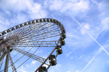 Obraz na płótnie Canvas The Big Wheel in Paris