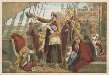 Emigrants' Farewell. Date: circa 1860