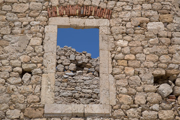 Finestra della vecchia casa