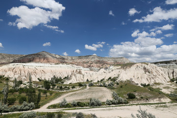 View of Cappadocia in Turkey