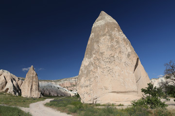 Fototapeta na wymiar Rock Formations in Cappadocia