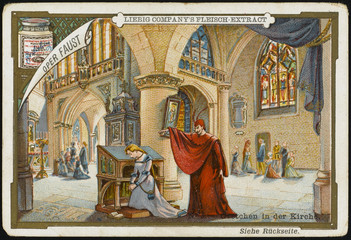 Faust - Liebig. Date: 1859