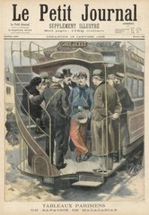 Paris Tram 1896. Date: 1896