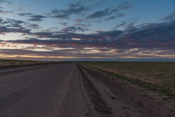 Calming Country Road in the Pawnee National Grasslands