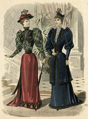 Fashions - Lefranco 1892. Date: 1892