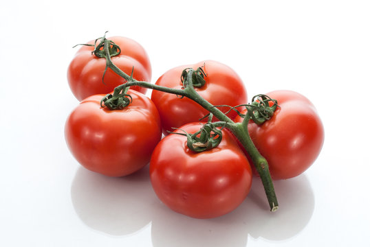 Fresh tomato healthy concept.