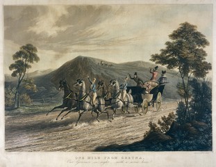 Race to Gretna - Newhouse. Date: circa 1830