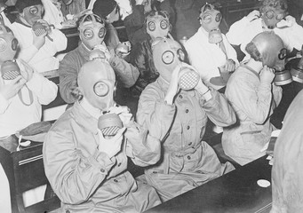 German Gas Masks. Date: 1933