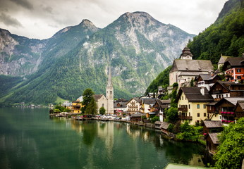 Fototapeta premium Hallstatt. Austria.