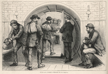 Thames Tunnel. Date: 1870
