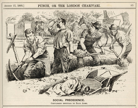 Roads - Navvies. Date: 1895