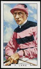 Jockey - Fred Lane 20th century. Date: 20th century