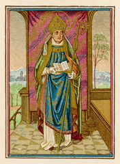 A Medieval Bishop. Date: medieval