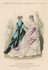 Costume March 1868. Date: 1868