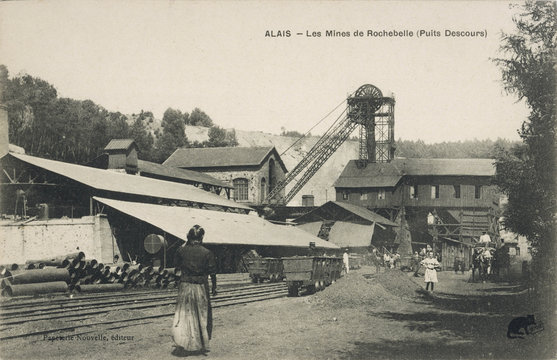 Rochebelle Mine - 1904. Date: 1904