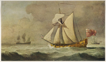 Cleveland Royal Yacht. Date: 1673