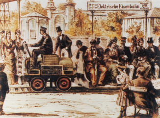 Siemens Electric Train. Date: 1879