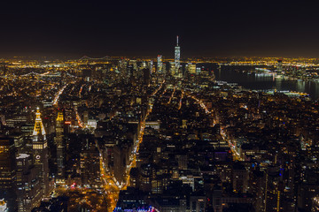 Fototapeta premium NYC at night