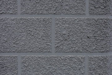 Decorative surface of a concrete wall
