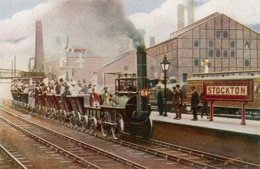 Stockton - Darlington Centenary. Date: 9402
