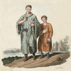 Bardic Scholars circa 600. Date: 1st century BC 