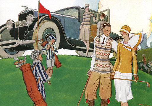 Social - Golfing Party. Date: 1927