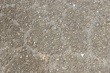 割れたアスファルト