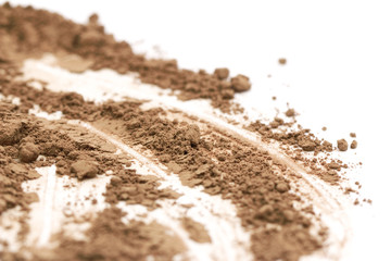 Streaks in Cocoa or Dirt Tracks