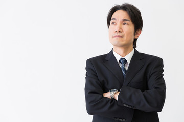 笑顔のミドル男性　ビジネス