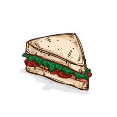  sandwich graphic drawing object food