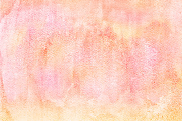 Abstract colorful hand draw water color background