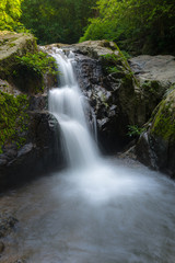 Fototapeta na wymiar Beautiful Waterfall in Thailand