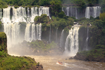 Fototapeta na wymiar Iguassu Falls