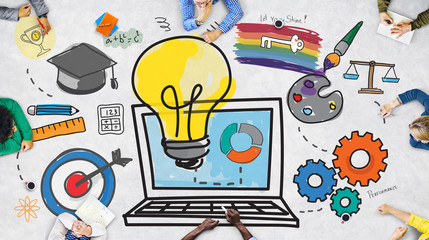 Ideas Target Measure Collaboration Create Concept