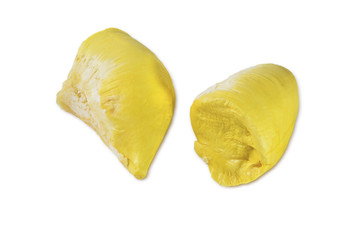 Durian , King of Fruits isolated on white background.