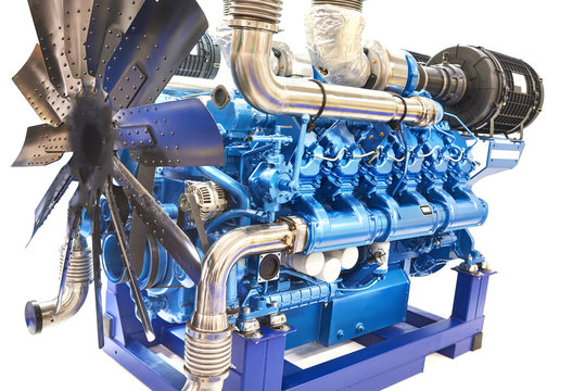 12 Cylinder Diesel Engine