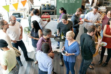 Party People Communication Talking Happiness Concept