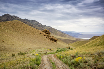 Assy plateau. Kazakhstan Mountains.