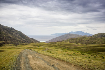 Assy plateau. Kazakhstan Mountains.