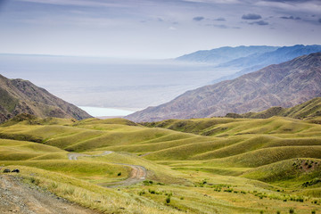 Assy plateau. Kazakhstan Mountains.