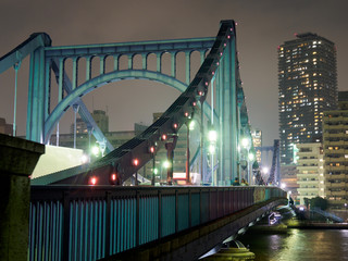 清洲橋　夜景