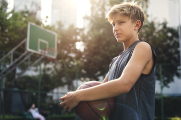 Basketball Athlete Sport Skill Playing Exercise Concept