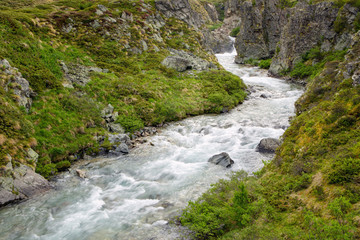 River in the alps