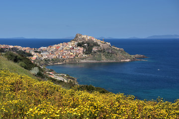 Fototapeta na wymiar Castelsardo in Sardinien