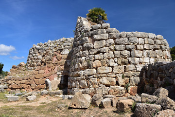 Nuraghe Palmavera in Sardinien