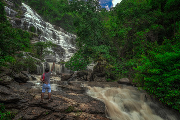 Mae Ya Waterfall in Doi Inthanon National Park.